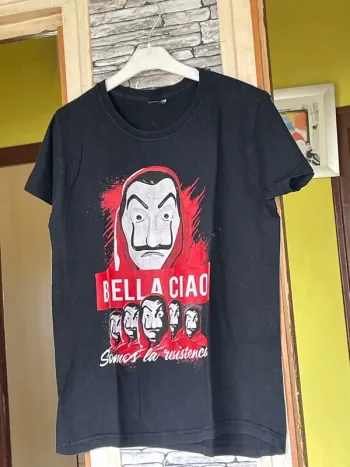 Teeshirt garçon casa de papel 12 ans