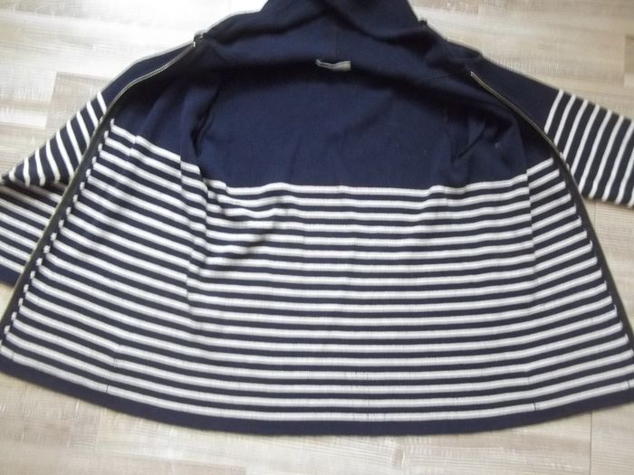 Gilet marinière Tricot Breizh - photo numéro 7