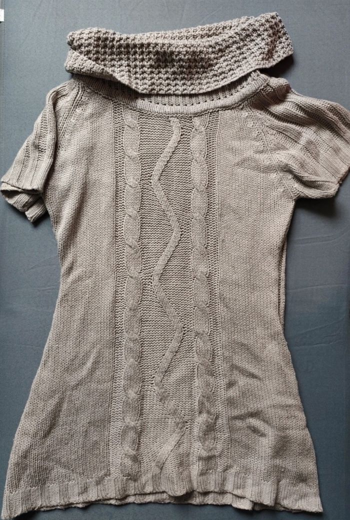 Pull robe gris - photo numéro 2