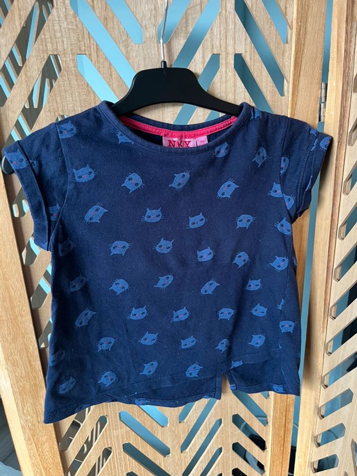 T shirt petit chat 4a - photo numéro 2