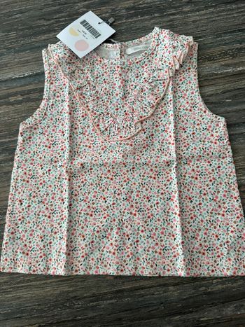 Magnifique blouse fille 3 ans Little celebs neuve avec étiquette type Liberty