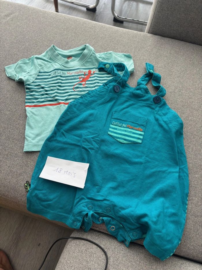 Salopette ile de la réunion 18 mois