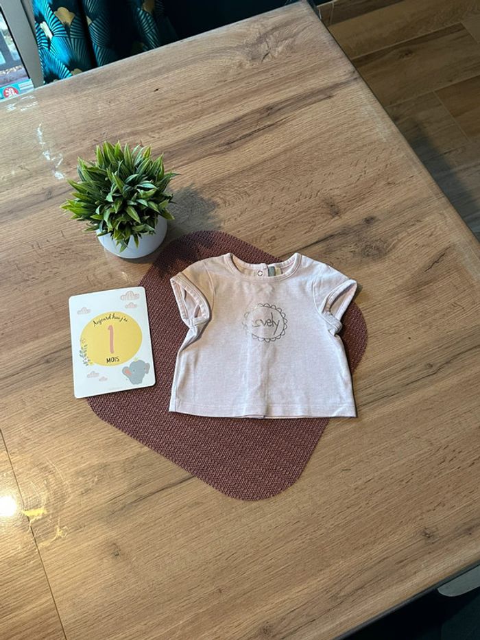 T-shirt bébé 💕 56cm /1m