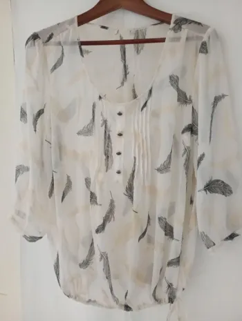 Blouse légère 109% polyester 48 Damart