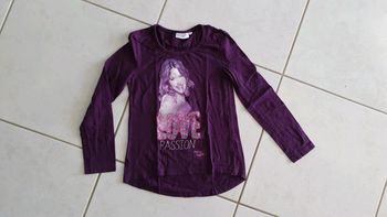 T-shirt manches longues fille Violetta 10 ans ww