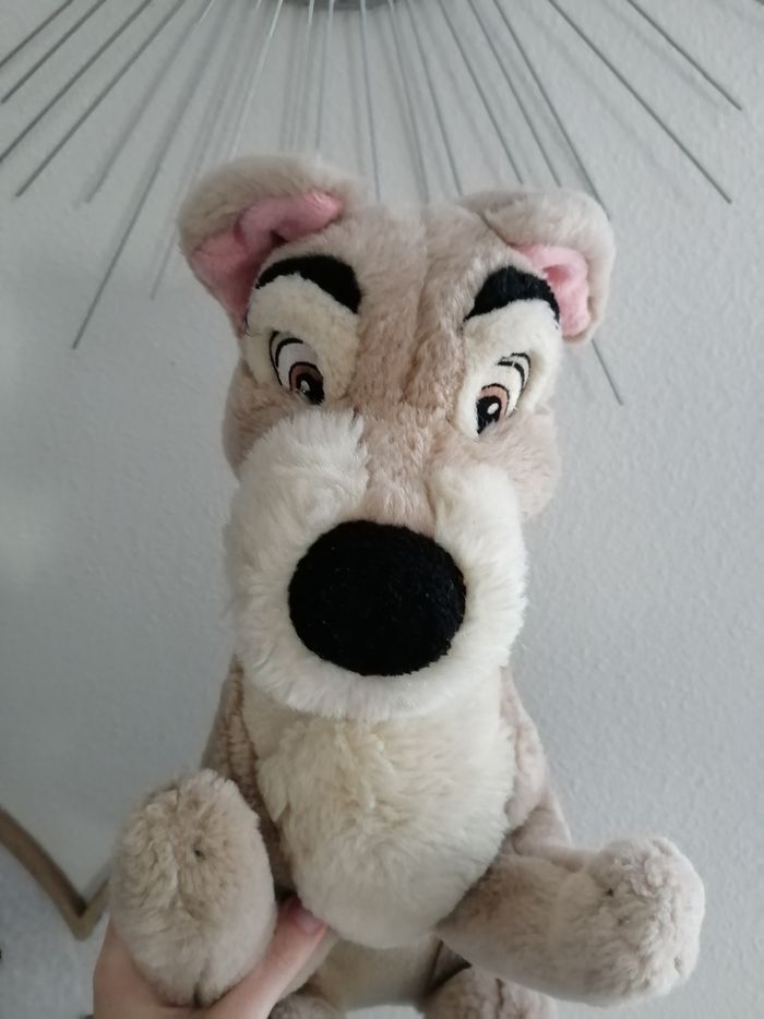 Grande peluche Clochard de La Belle et le Clochard Disney - photo numéro 3