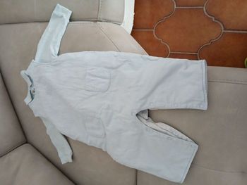 ENSEMBLE POLO MANCHES LONGUES SALOPETTE A PRESSION 