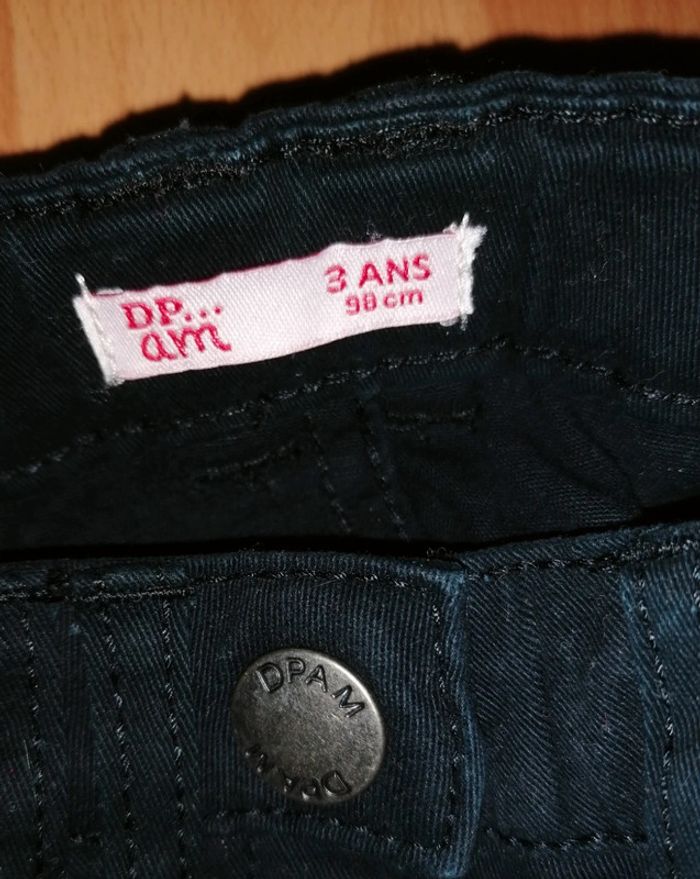 Jupe jean's noire dpam - photo numéro 4