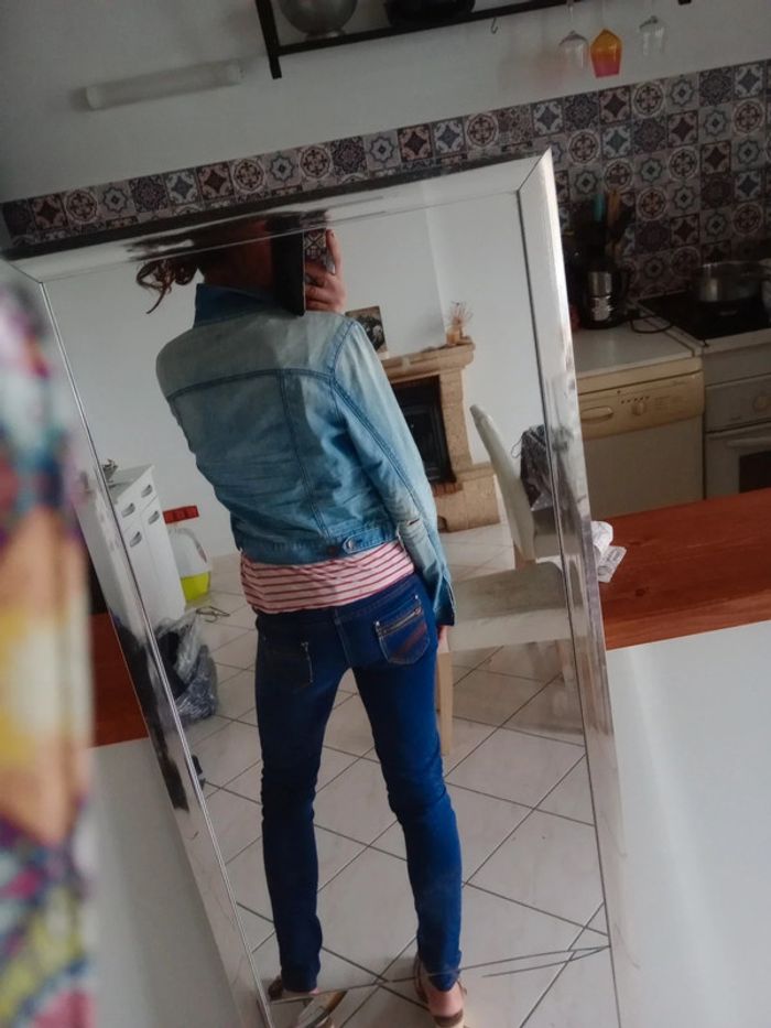 Veste  femme M jean c81 - photo numéro 3