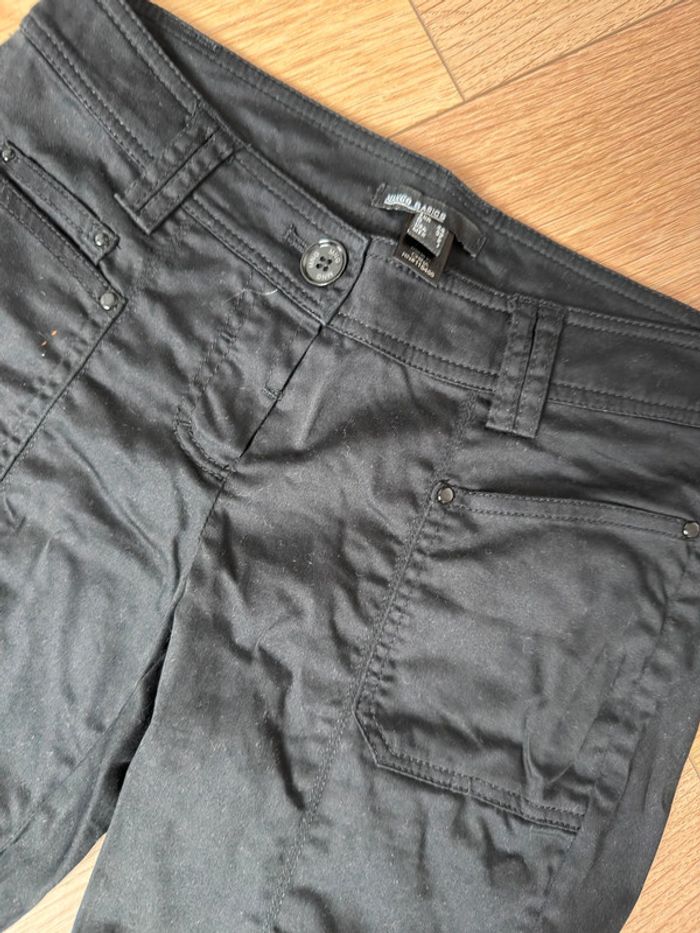 Pantacourt Mango Basics noir en 34 - photo numéro 2