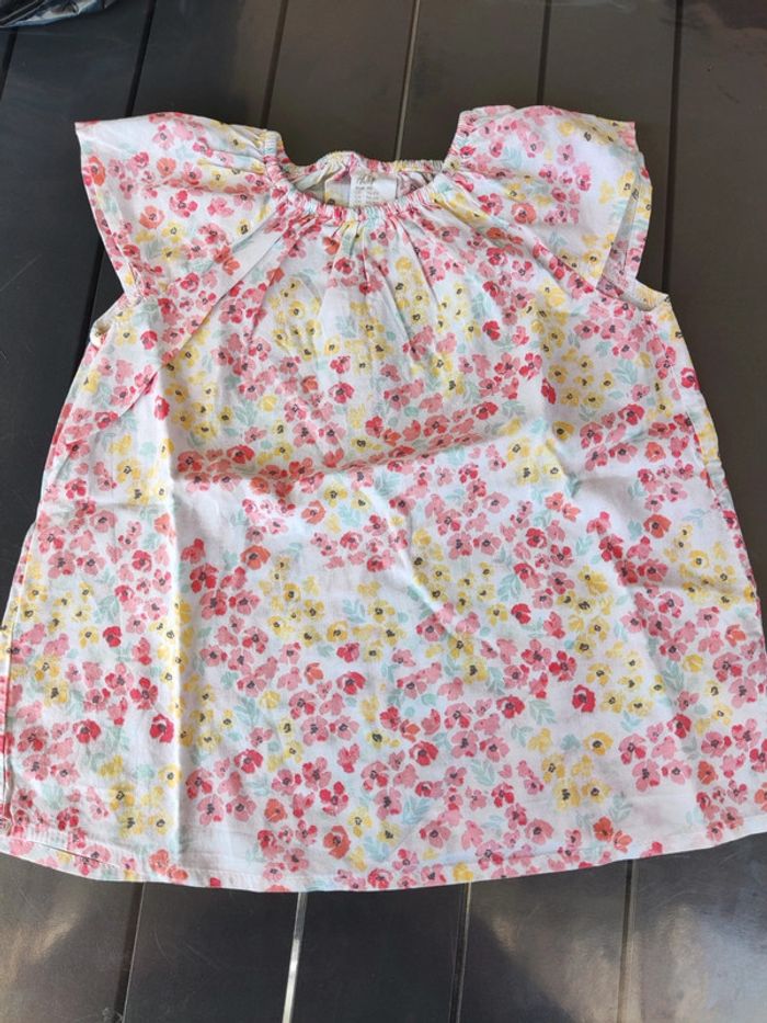 Tunique robe fille 18/24mois
