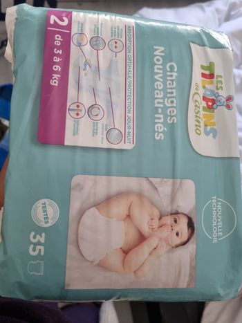 Paquet  de Couches neuf