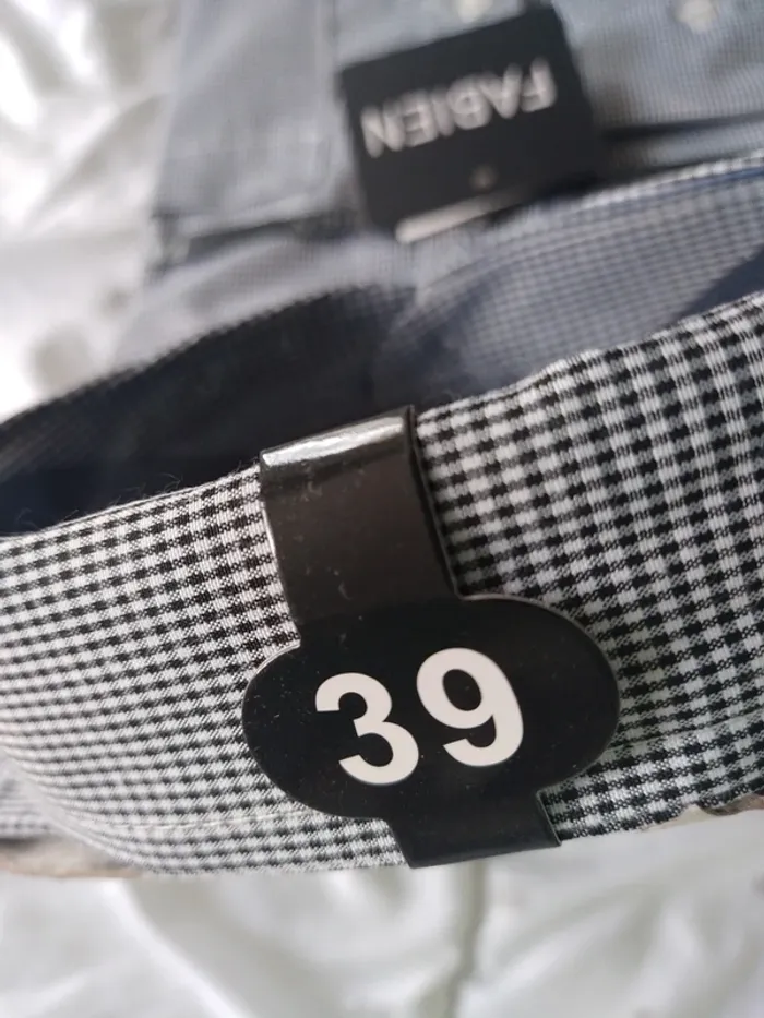 Chemise homme carreaux écossais Fabien neuve chic dandy - photo numéro 3