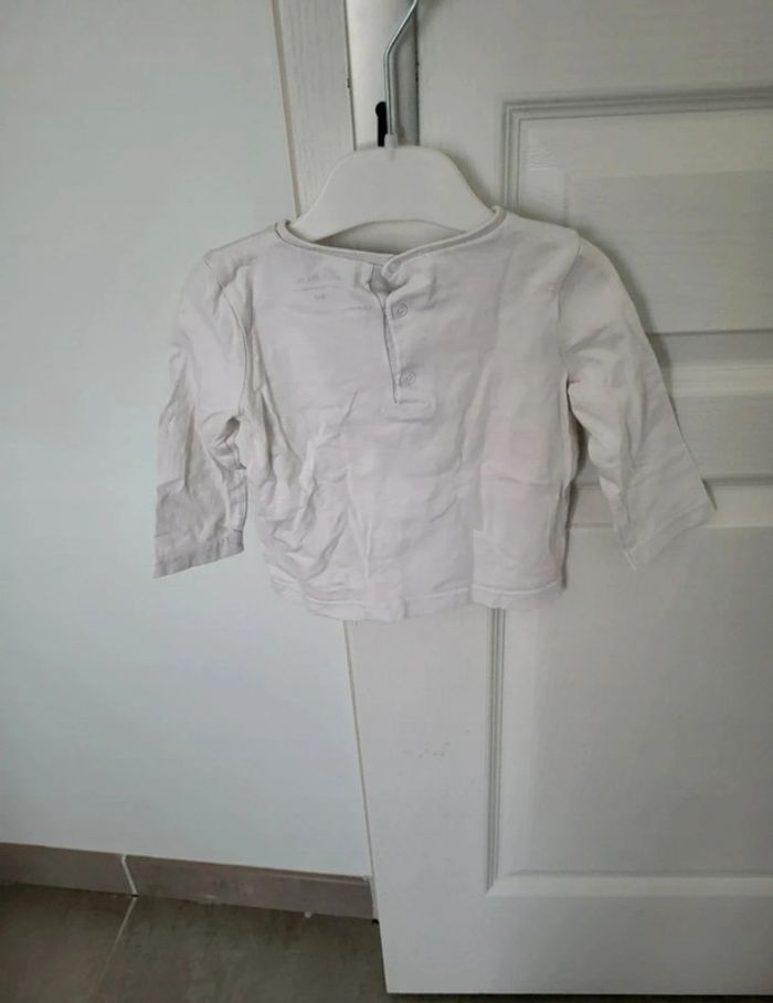 T shirt garçon manches longues 9 mois - photo numéro 3