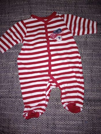 Grenouillère 1 mois