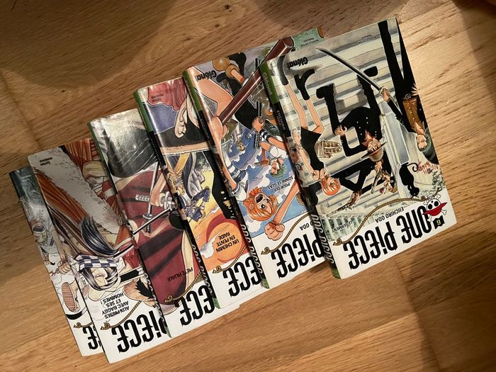 Livres manga one piece tome 1 à 6 - photo numéro 2