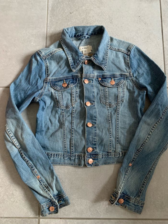veste en jean taille 38