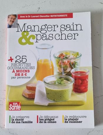 Livre Manger sain et pas cher