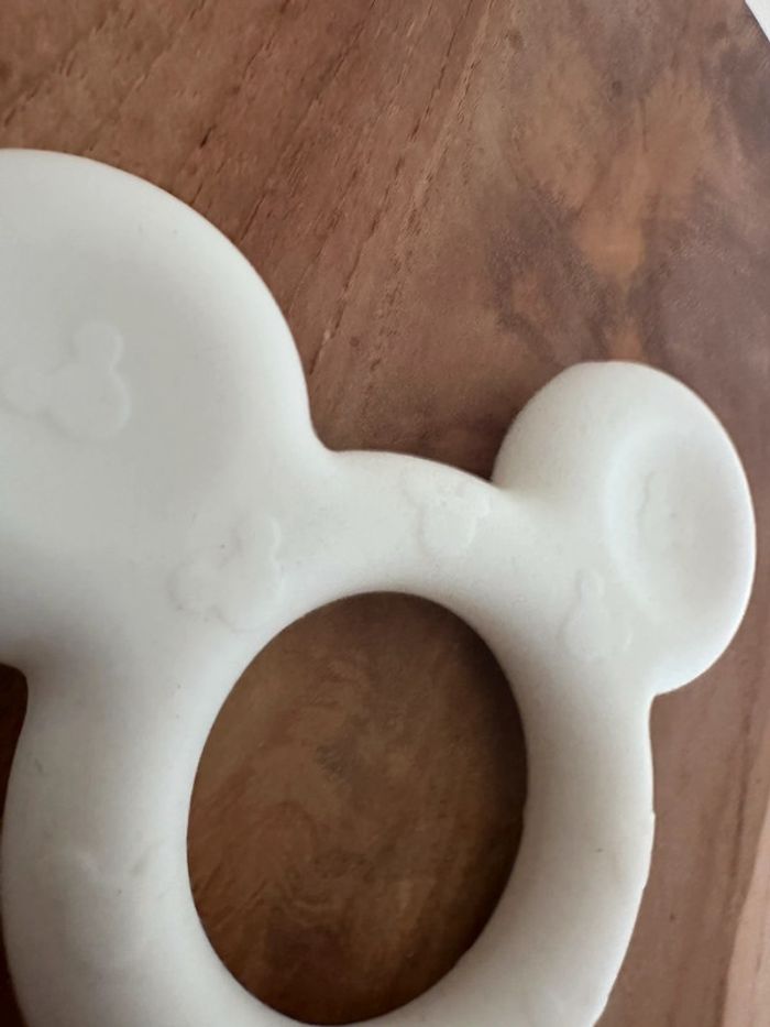 Anneau dentition Mickey blanc - photo numéro 2