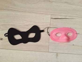 Déguisement enfant masque rose cow boy et masque nouren feutrine