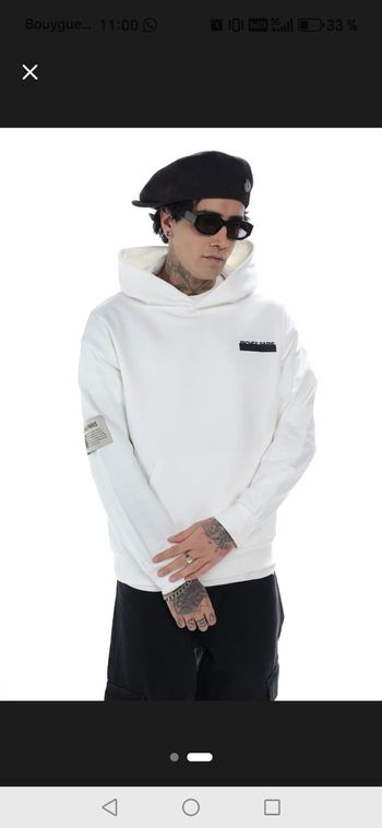 Pull à capuche Hoodie riches paris 