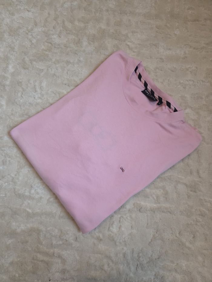 T-shirt manches longues Eden Park Homme Taille XXL Rose