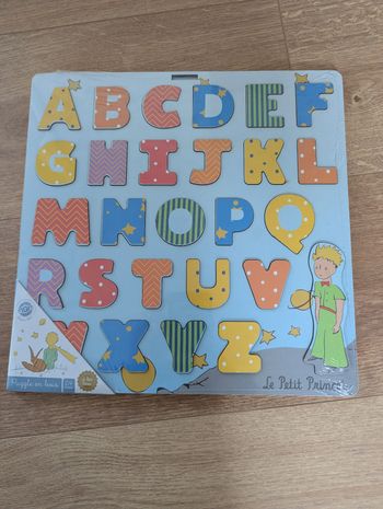 Puzzle bois alphabet Le petit prince  neuf