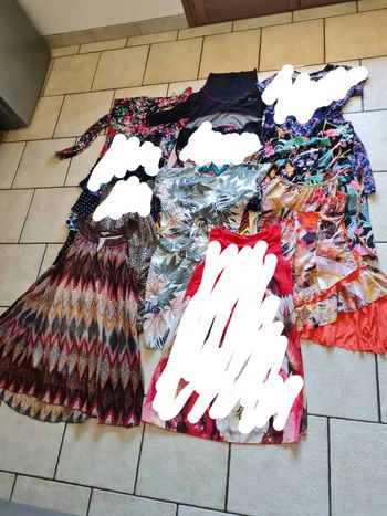 6 robes taille L / 40