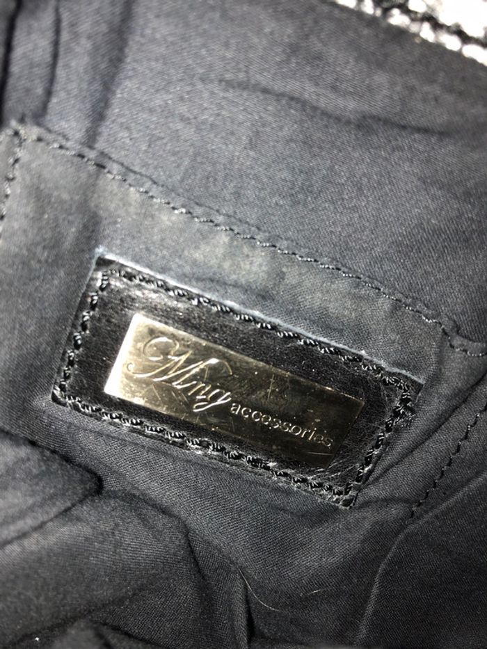 sac en cuir nolr Mango - photo numéro 2