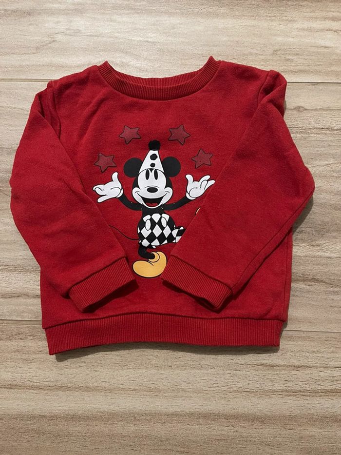 Pull sweat Mickey 3 ans