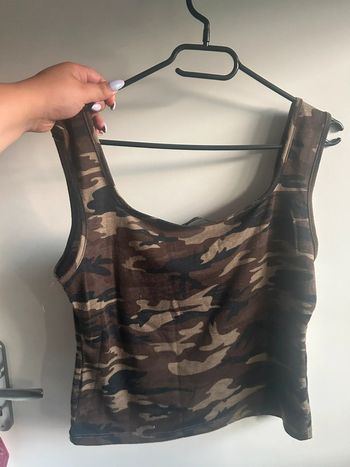 Débardeur court militaire shein taille L
