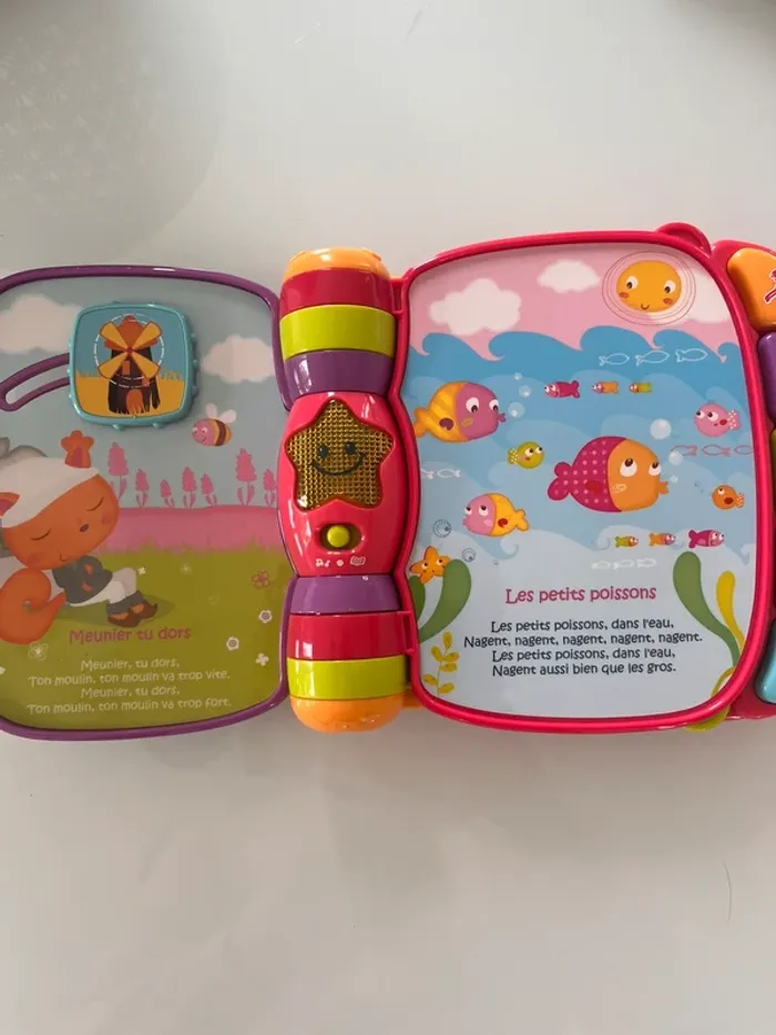 Livre enchanté vtech musical - photo numéro 4
