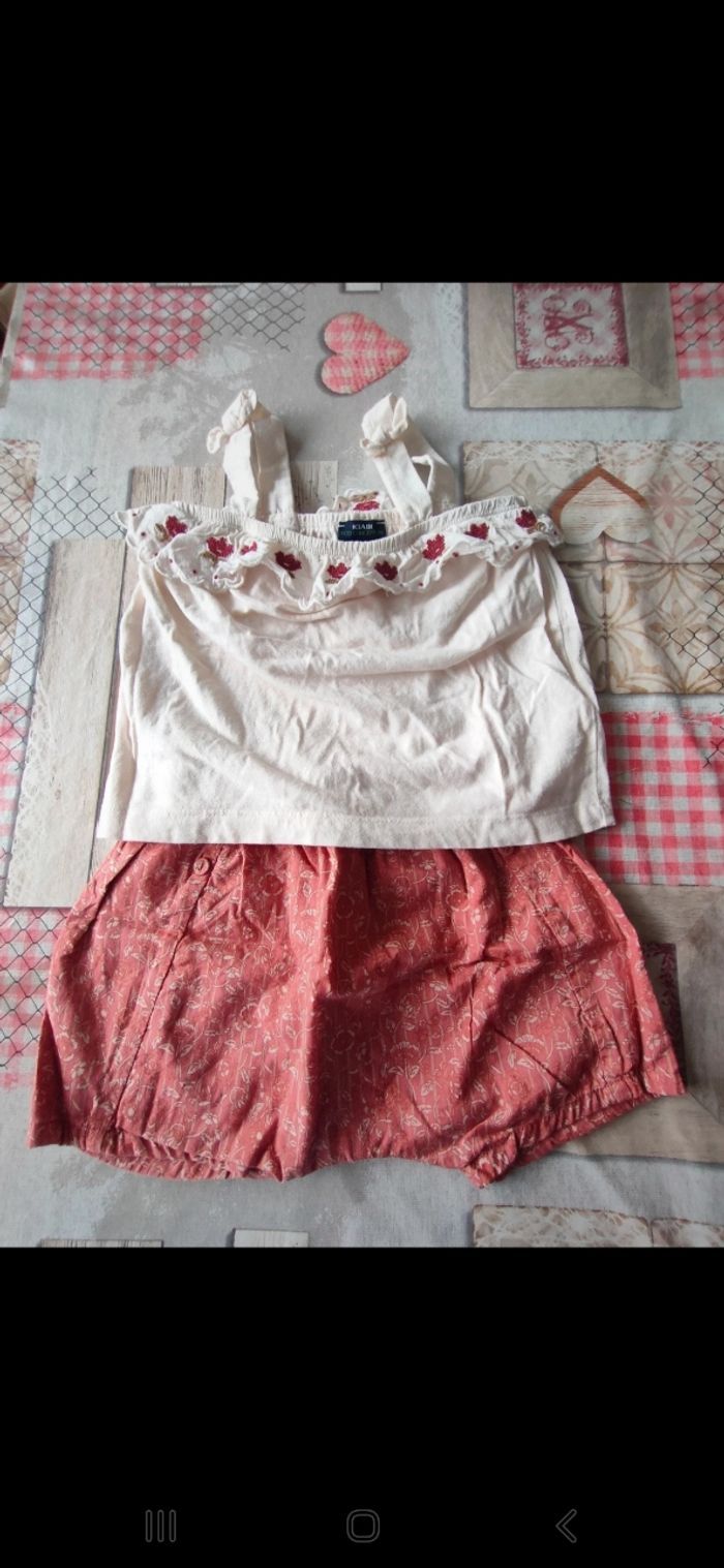 Joli ensemble été 18 mois