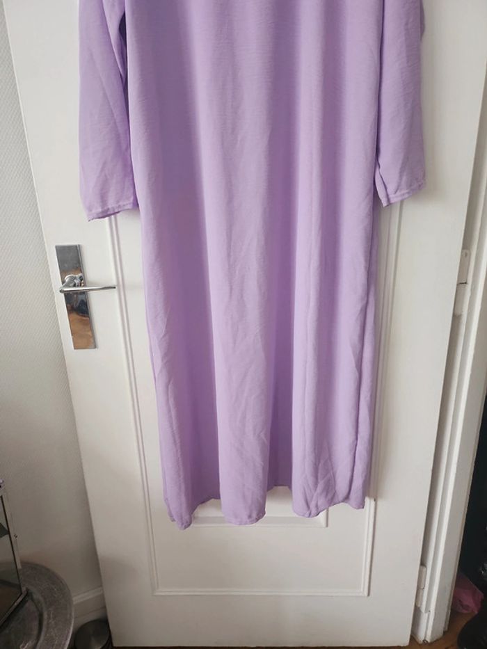 Robe longue lilas - photo numéro 3