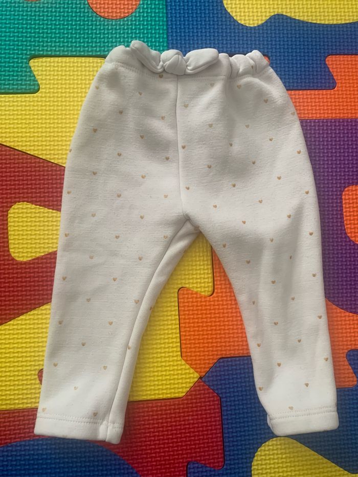 Lot de 8 pantalons / leggings fille taille 9 mois - photo numéro 9