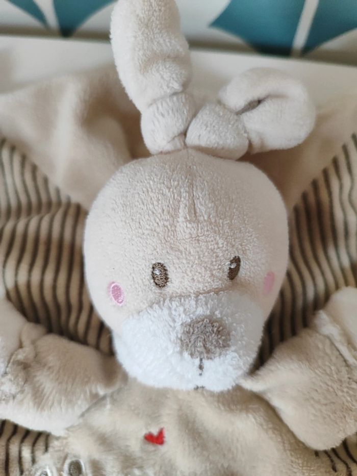 Doudou lapin marron abc simba toys nicotoy - photo numéro 4