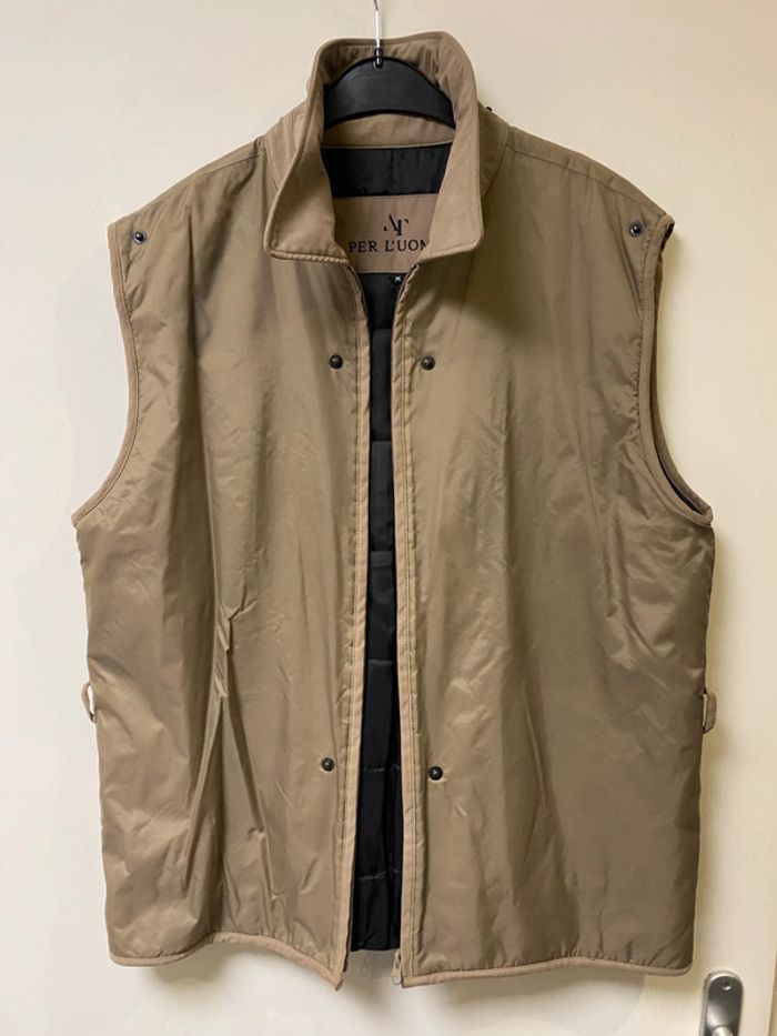 Superbe caban beige Armand Thiery avec veste doublure intérieure taille M - photo numéro 7