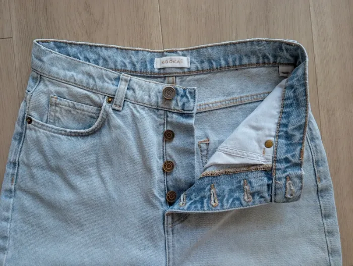 Jean droit taille haute - photo numéro 3