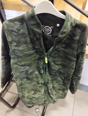 Veste polaire kaki