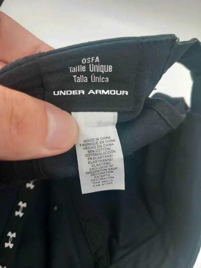 Casquette Vintage Under Armour Entreprise Magellan Rx - photo numéro 8