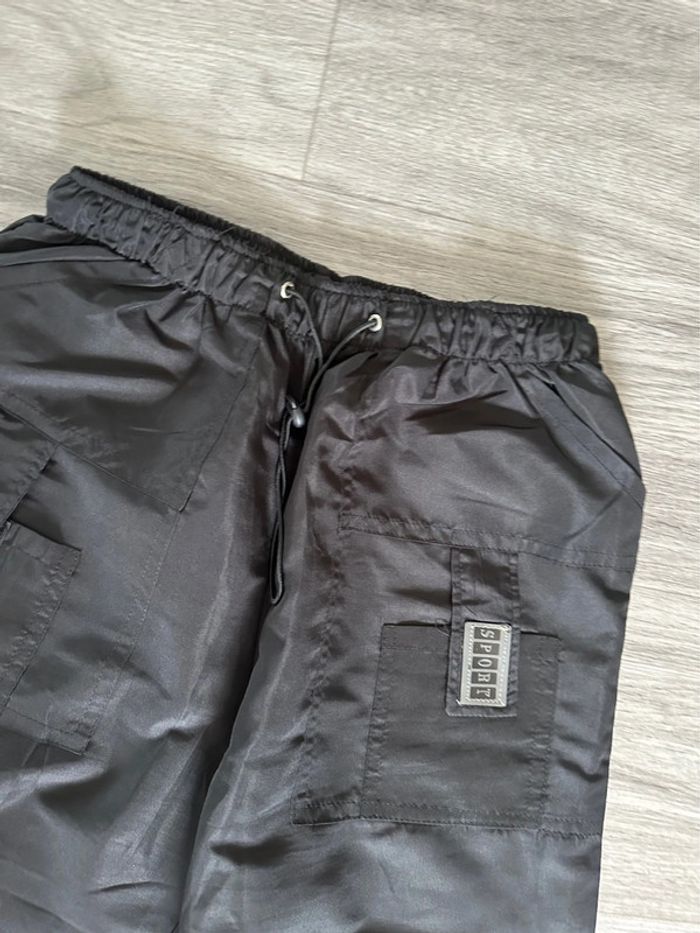 Bermuda Pantacourt satiné noir 2YK T42 XL - photo numéro 2