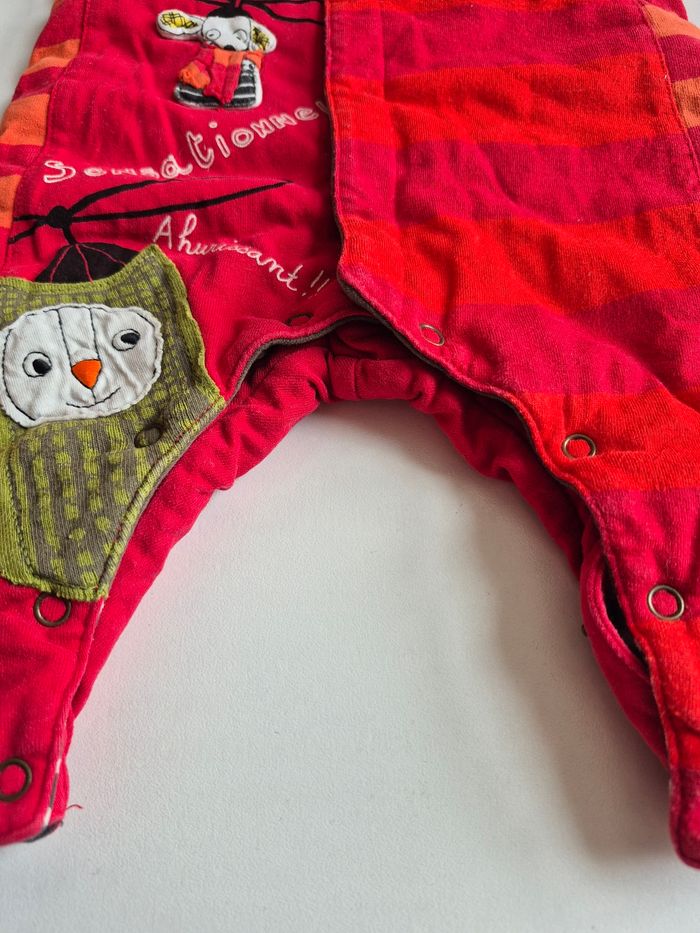 Ensemble Catimini 3 mois – grenouillère + gilet (mixte fille/garçon) - photo numéro 5