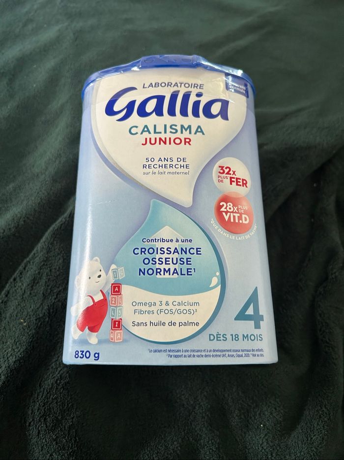 Gallia - lait de croissance 4eme âge