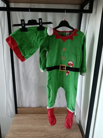 Grenouillère Noël luttin 23mois