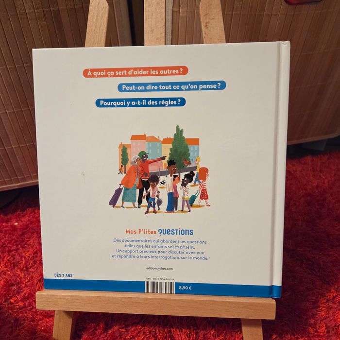 Livre enfant Milan mes P’tites Questions 6+ P’tits docs - photo numéro 2