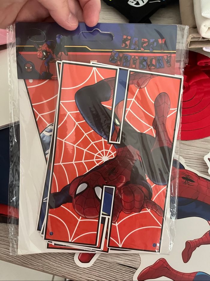Décoration anniversaire Spiderman - photo numéro 6
