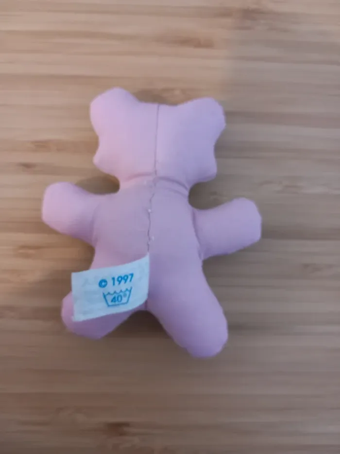 Peluche petit ours 9cm corolle 1997 - photo numéro 3