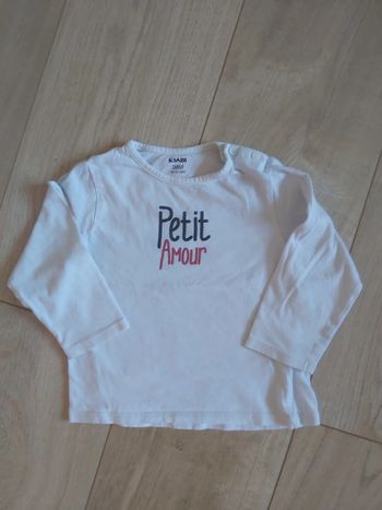 Tee-shirt manches longues garçon Kiabi 24 mois (78)