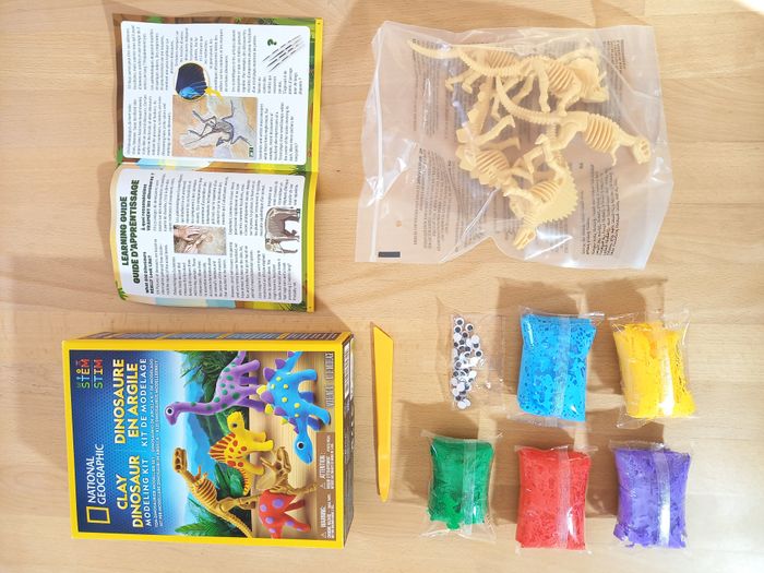 Dinosaures à modeler National Geographic - photo numéro 2