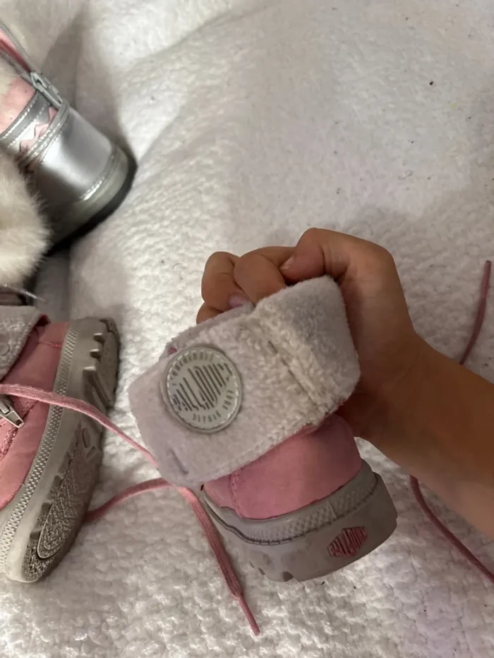 Paire de palladium bébé 22 - photo numéro 7